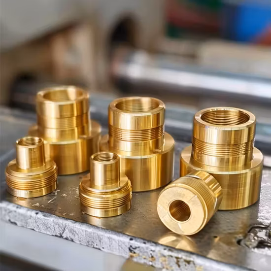 Peça de encaixe de porca de usinagem CNC personalizada