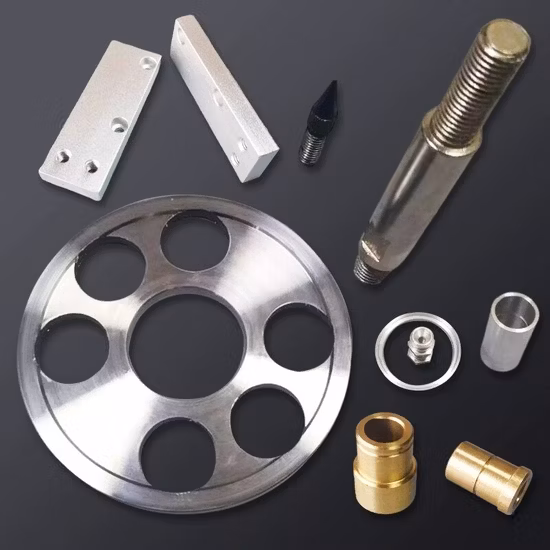 Maquinaria automática Torno CNC de alta precisão Fresagem Máquina de torneamento Processamento de peças de máquinas de aço inoxidável de alta precisão com baixo erro para gabarito e fixação de ferragens