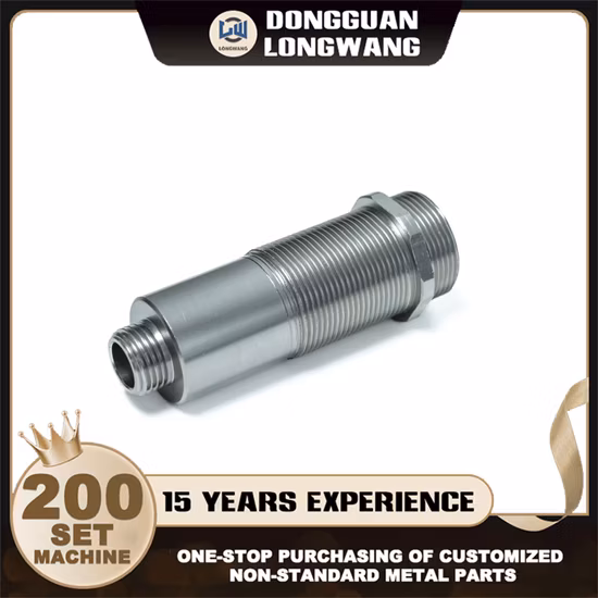 Peças personalizadas para máquinas de processamento de metal Torno fundido de precisão Peça de usinagem CNC